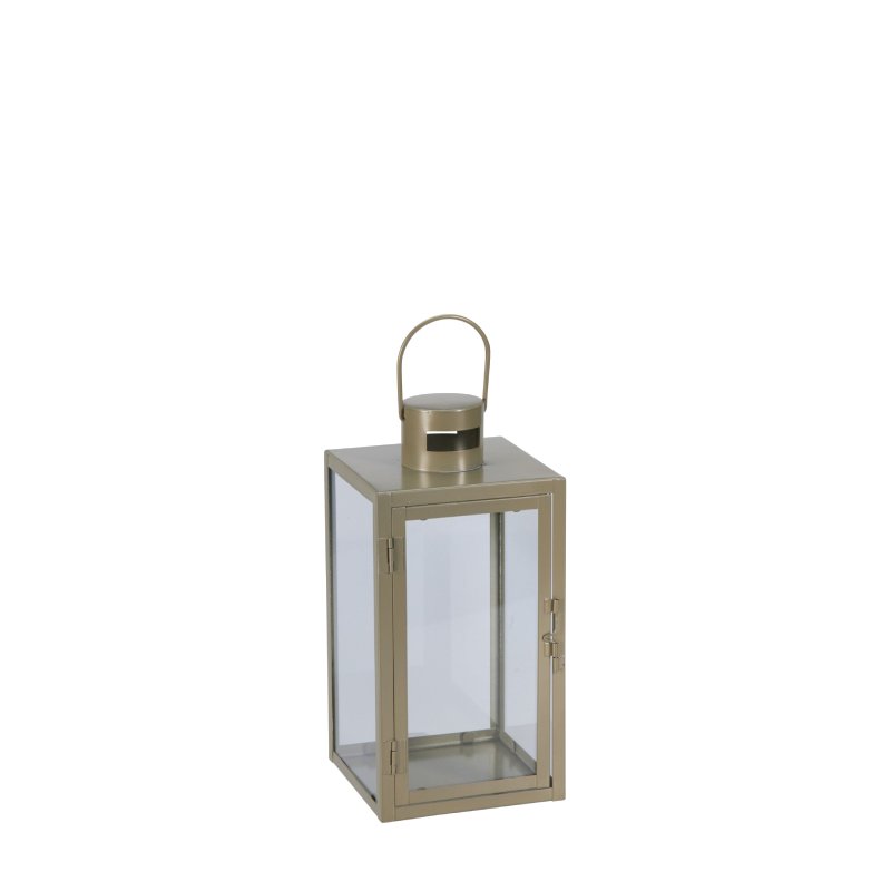 Kovová zelená lucerna 29 cm k zapůjčení