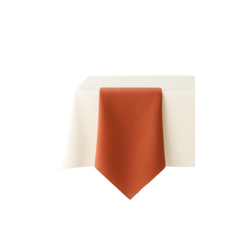 Sametový ubrousek Terracotta cihlový