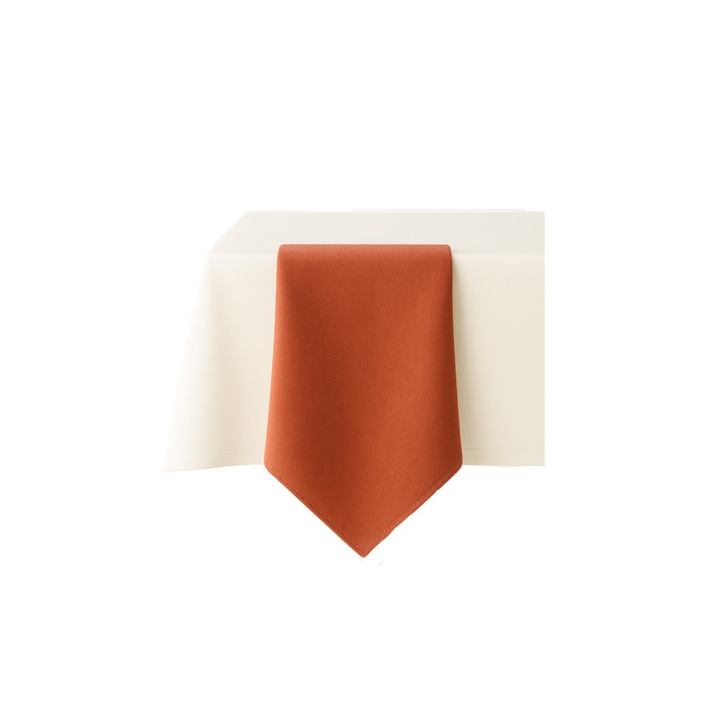Sametový ubrousek Terracotta cihlový