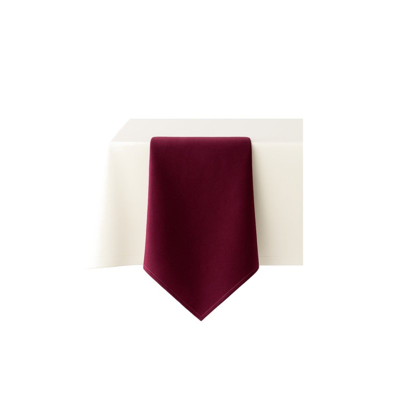 Sametový ubrousek velvet plum