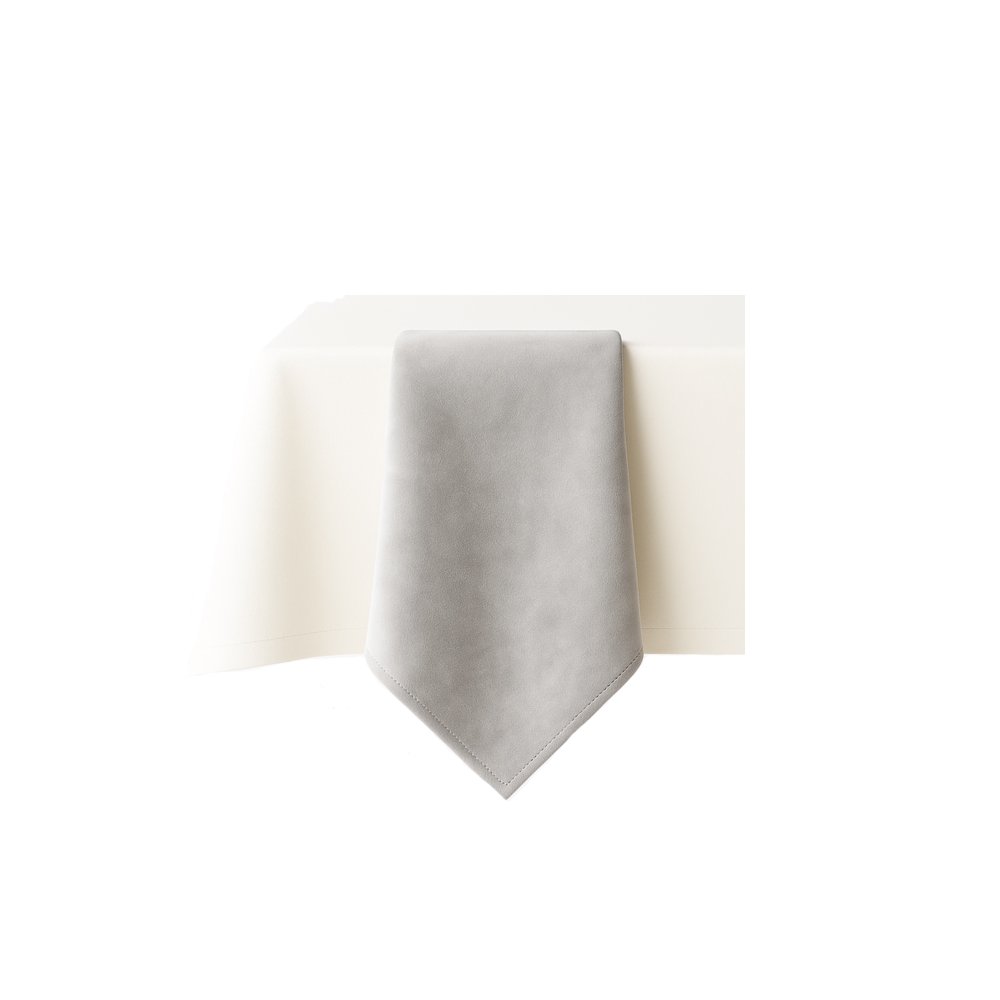 Sametový ubrousek Soft Grey světle šedý