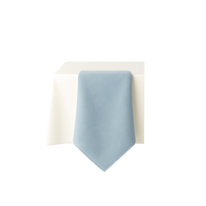 Sametový ubrousek světle modrý Dusty Blue