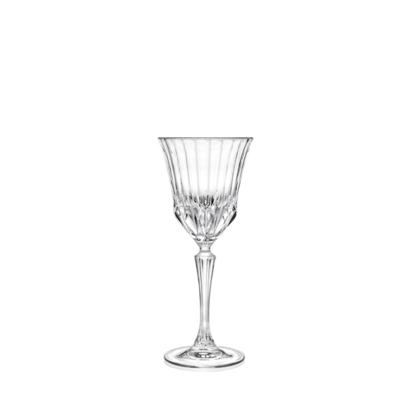 Sklenice Élise na bílé víno s broušeným efektem k zapůjčení