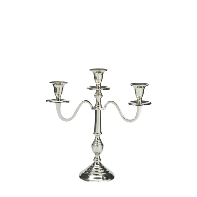 Elegantní stříbrný svícen 30 cm