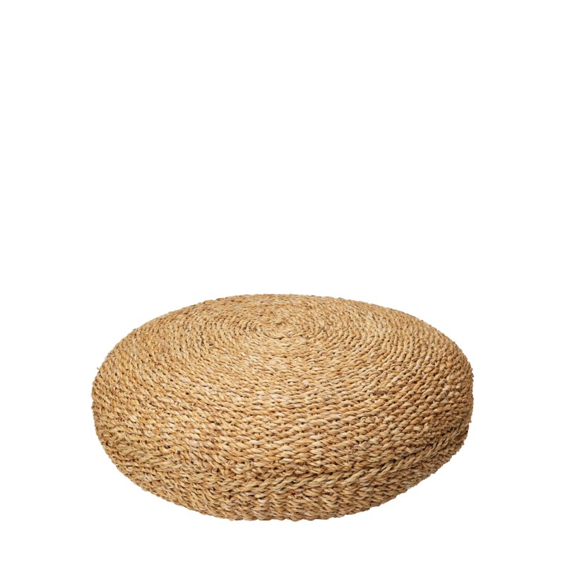 Velký ratanový taburet/puf