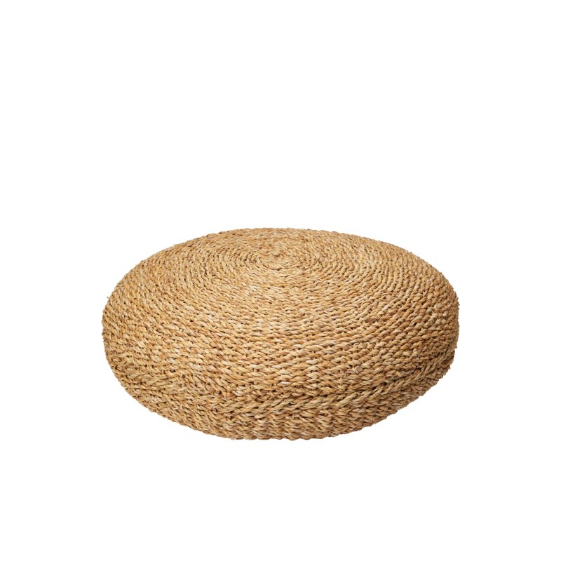Velký ratanový taburet/puf