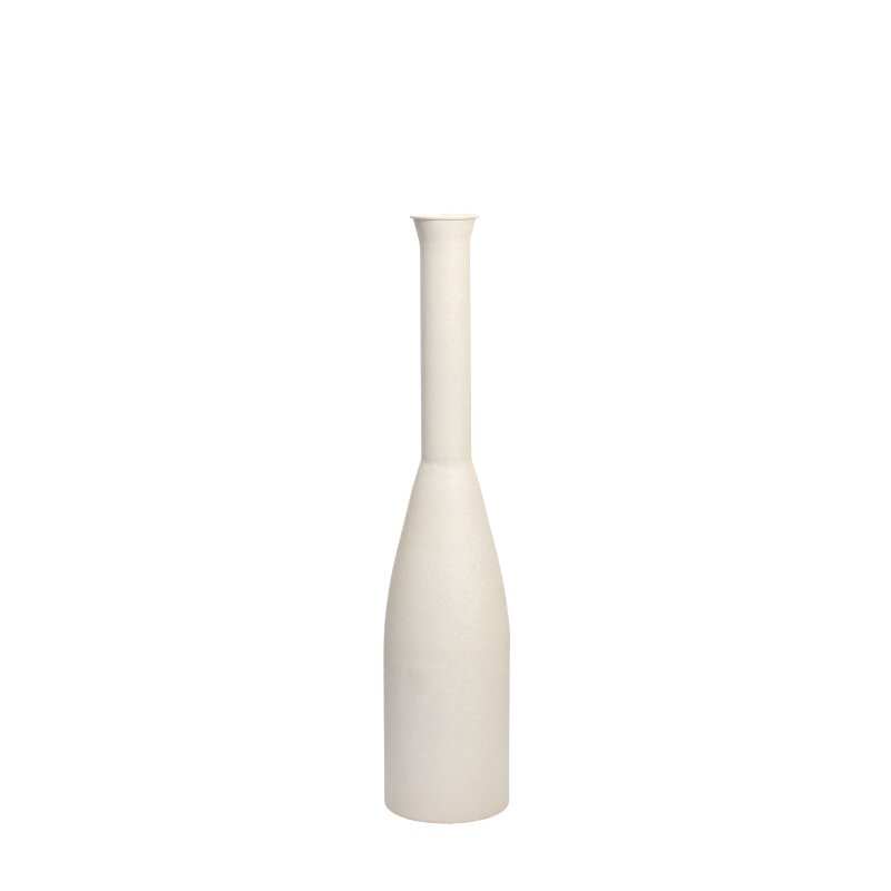 Vysoká kovová váza sand 60 cm k zapůjčení